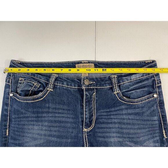 Nine West Vintage America Jeans Womens 14/32 Blue Stretch Denim - Picture 10 of 15